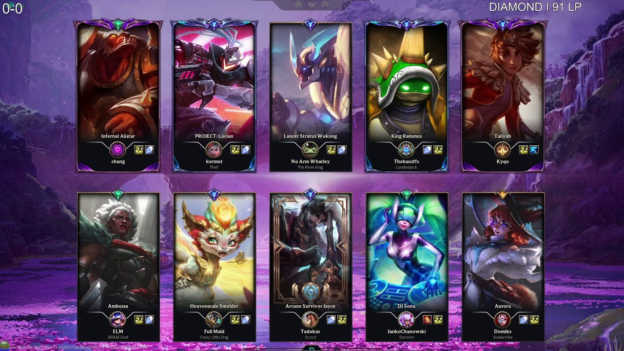 Thebausffs ARAM: Mayhem Rammus 19/02/2026