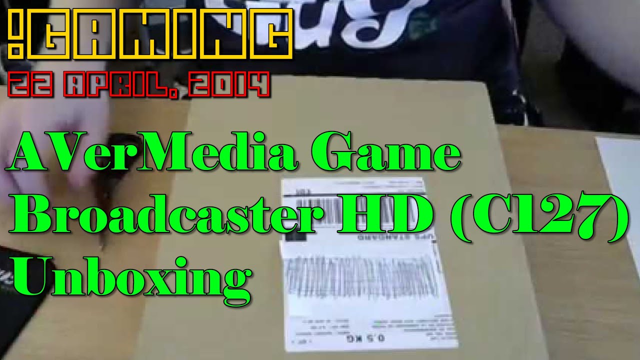 📋 Review – AVerMedia Game Broadcaster HD (C127) Unboxing and Testing
