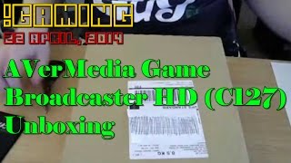 📋 Review – AVerMedia Game Broadcaster HD (C127) Unboxing and Testing