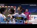 日本リーグプレーオフ1stステージ WOM☆ほっしゃん Honoka Morimoto：MIE VIOLET IRIS ＆ 宮川選手 Yumi Miyakawa：OMRON