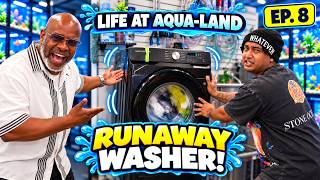 Our Washing Machine Tried to Escape! | Life at Aqua-Land Ep. 8