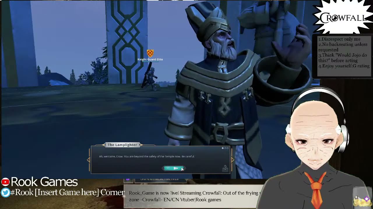 Out of the frying pan into the gank zone - Crowfall - EN/CN Vtuber|Rook games