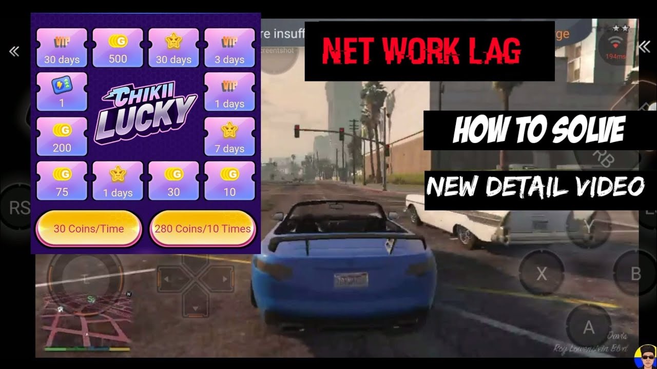 GTA 5 chikii network lag fix to new detail in Tamil 
