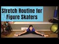 Office stretching routine for figure skaters