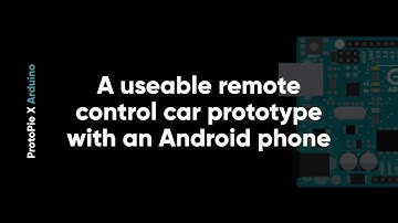 ProtoPie Connect Demo: Remote Control Car Prototype with Android Phone - Made with littleBits