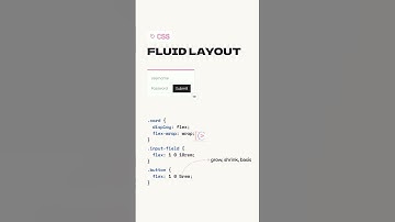 CSS Fluid Layout #coding #coding #htmlfullcourse #htmltutorial #javascript #python #css #programming