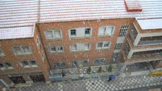 Nevando en Franciscanos 28 Febrero 2013 Albacete
