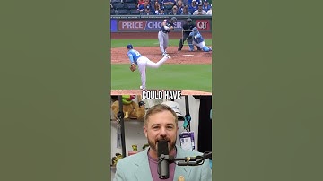 Michael Massey charged with an error on a routine ground out #mlb #baseball #error #crazy #umpire