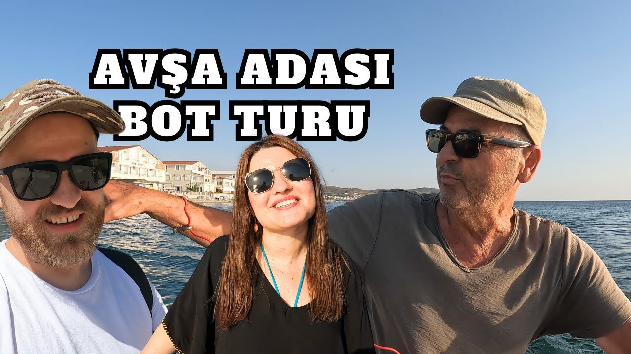AVŞA ADASI'na Gitmek İsteyenler İçin BOT TURU ! - Bot İle Avşa'yı Geziyoruz 🇹🇷