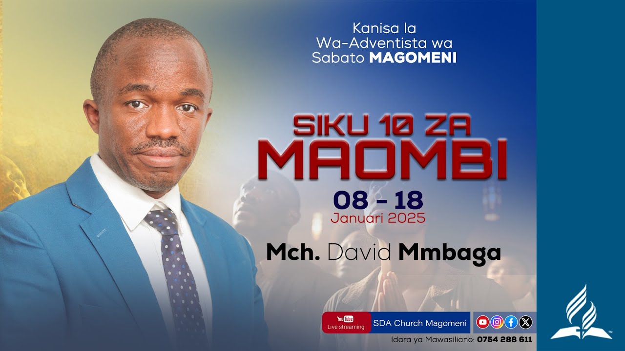 SIKU 10 ZA MAOMBI | BALI WEWE USALIPO... | PR. DAVID MMBAGA | HITIMISHO | SABATO MCHANA | 18.01.2025