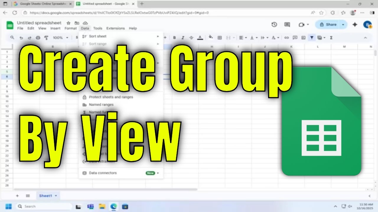 How To Create Group By View on Google Spreadsheets [Guide] - YouTube