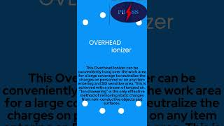 OM Overhead Ionizer | Eliminate Static Electricity in Cleanrooms & Workstations | PB Statclean