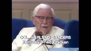 Kfc-Kentucky Fried Chicken-Christian Billionaire Colonel Sanders Testimony
