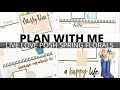 PLAN WITH ME | HORIZONTAL HAPPY PLANNER | Live Love Posh Spring Florals