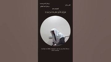 سبحان الله وبحمده، سبحان الله العظيم❤️‍🩹 #تلاوة_خاشعة #المصحف #الصلاة_على_النبي