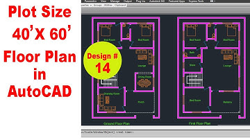 Complete Floor Plan in AutoCAD 2020 : Making a simple floor plan in AutoCAD