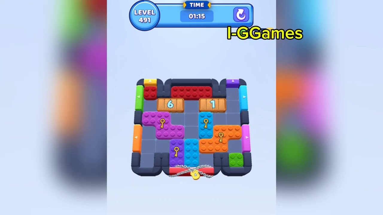 Color Block Jam Level 491 - YouTube