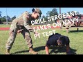 US Army Drill Sergeant Takes on the US Navy Physical Readiness Test