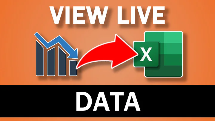 How to Import Live Data into Excel from the Web