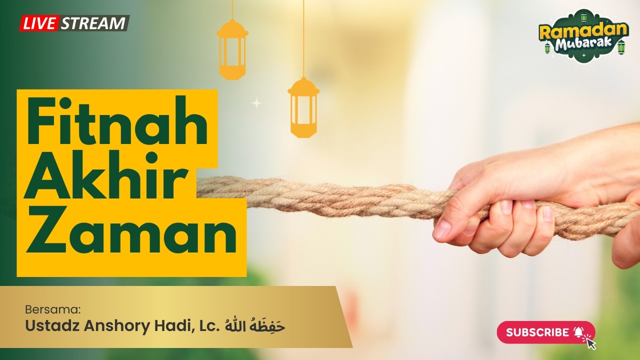 LIVE | Ustadz Anshory Hadi, Lc. Hafidzohullah