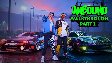 NFS Unbound Story Mode Walkthrough Part 1 | The Beginning of Street Legends!