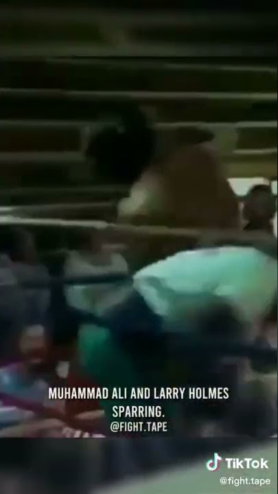 Muhammad Ali vs Larry Holmes sparring