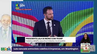 Brasil do Futuro | Lula concede coletiva à imprensa, em Washington | José Alfredo e Matheus Dias