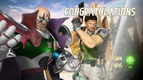 Request:Chris/Sigma Arcade Mode|MARVEL VS. CAPCOM: INFINITE