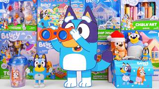 Bluey Toy Collection Unboxing Review 🐾 Mystery Cute Bluey Box | Bluey Family & Friends Pack
