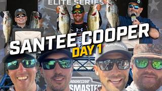Top Anglers breakdown Santee Cooper after Day 1