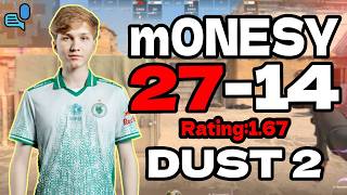 m0NESY 27-14 | Rating 1.67 | FACEIT EU +VOICE | w/fl1t | mirage | Feb 27, 2026