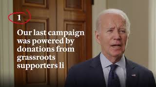 5 Reasons To Donate 5 To Joe Biden Today
