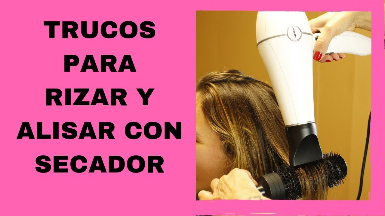 Como Hacer Rulos y Alisar con SECADOR de Pelo 💗 4 TRUCOS PARA USAR LA SECADORA DE PELO!!!