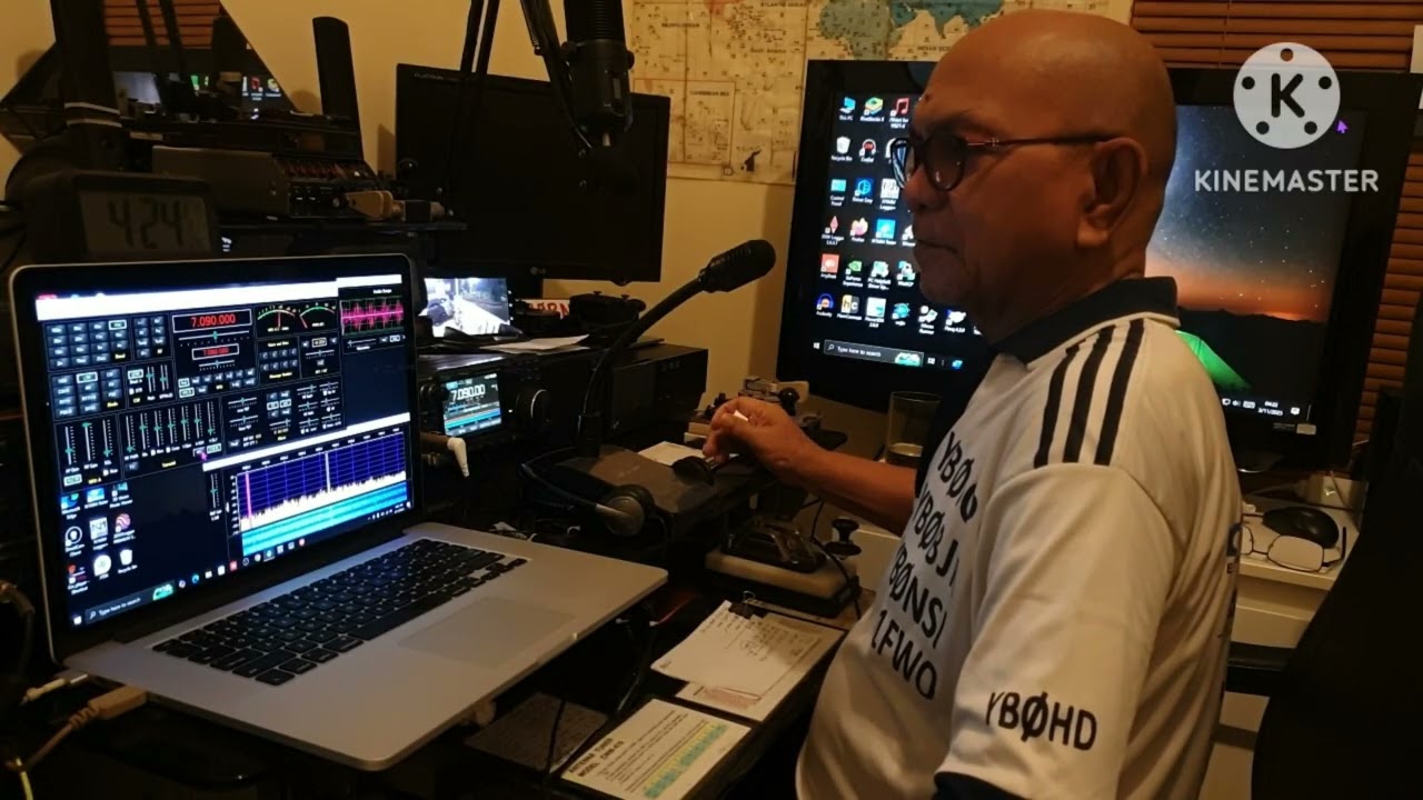 QSO pendek di Selasa subuh 11 Maret 2025 dengan YB7KTW.