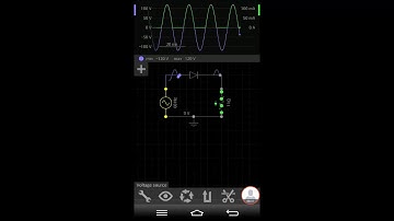 Half Wave Rectifier circuit animation