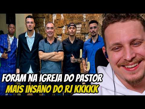 REAGINDO A FOMOS À IGREJA DO PASTOR TUPIRANI!