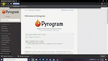 قسمت صفرم آموزش پایروگرام - pyrogram