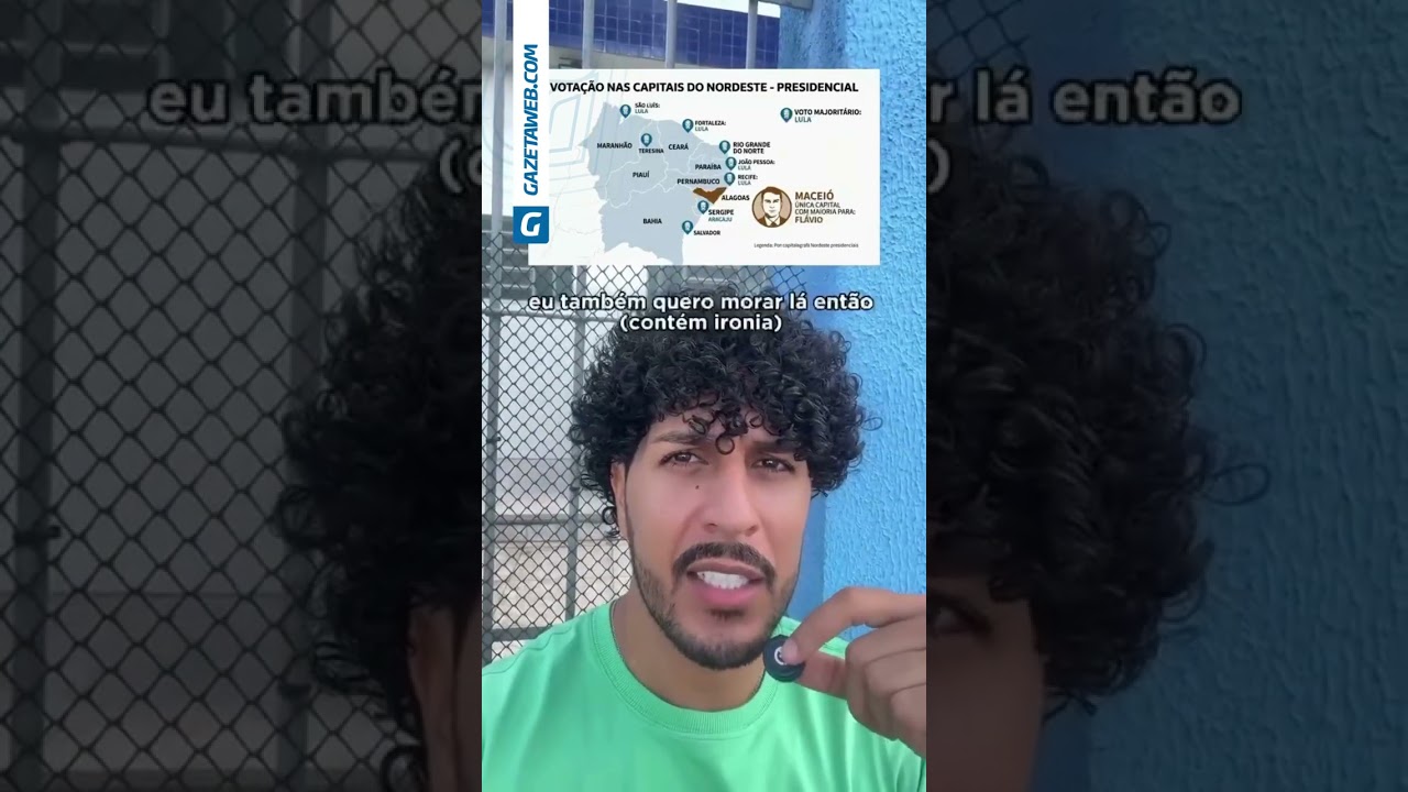 Influenciador sergipano ironiza vitória de Flávio em Maceió: "Tá se achando Balneário Camboriú"