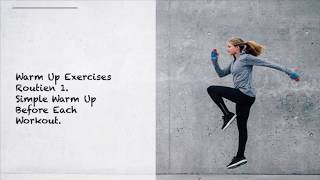 Warm up exercises || O2 CombatFit ||