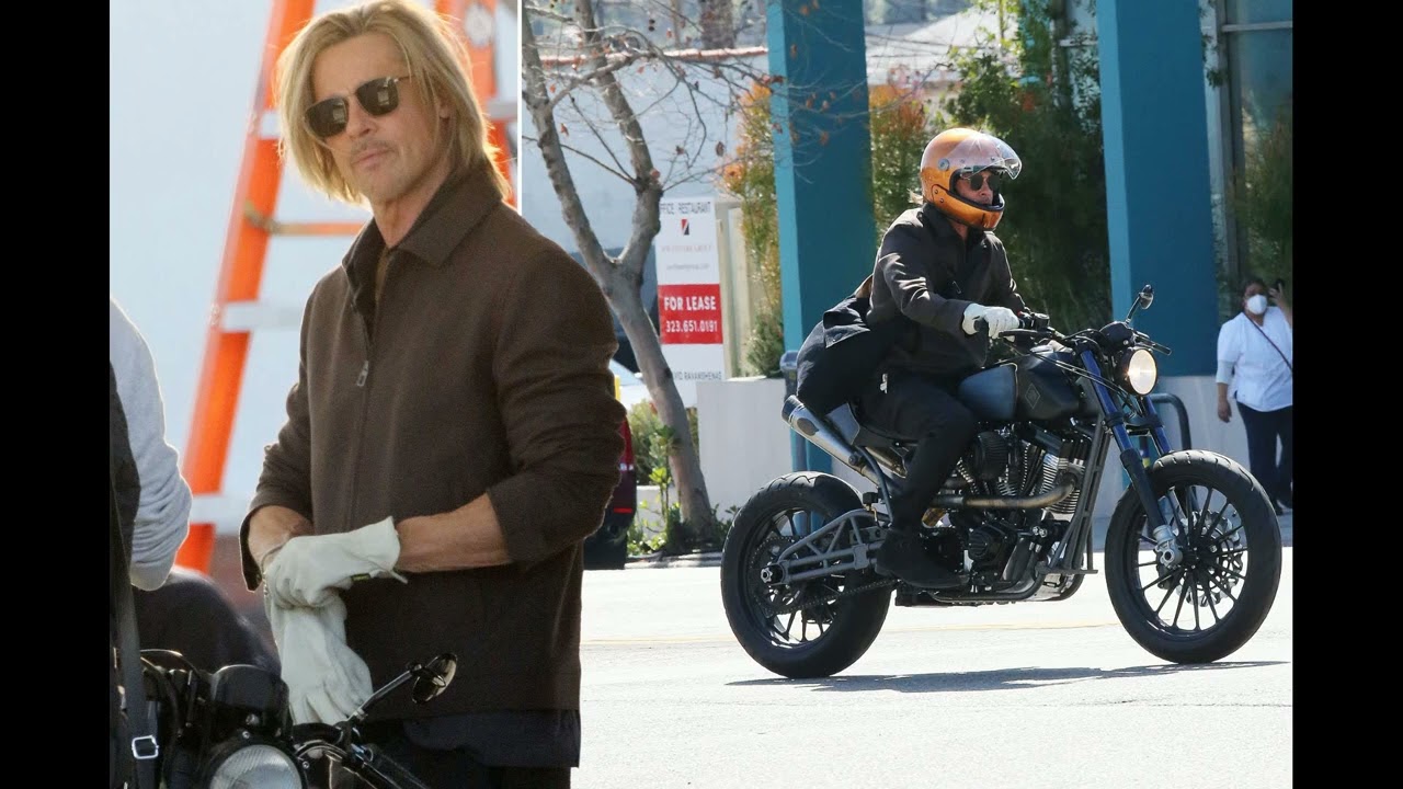 Brad Pitt Enjoys Motorcycle Adventure Amid Son's Recovery From E Bike Accident