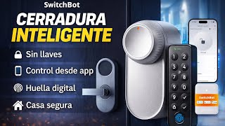 🚪 Cerradura Inteligente MÁS RÁPIDA y SEGURA | SwitchBot Lock Ultra vs Nuki y Yale
