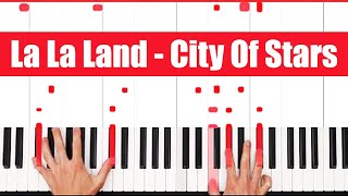 City Of Stars La La Land Piano Tutorial cover chords