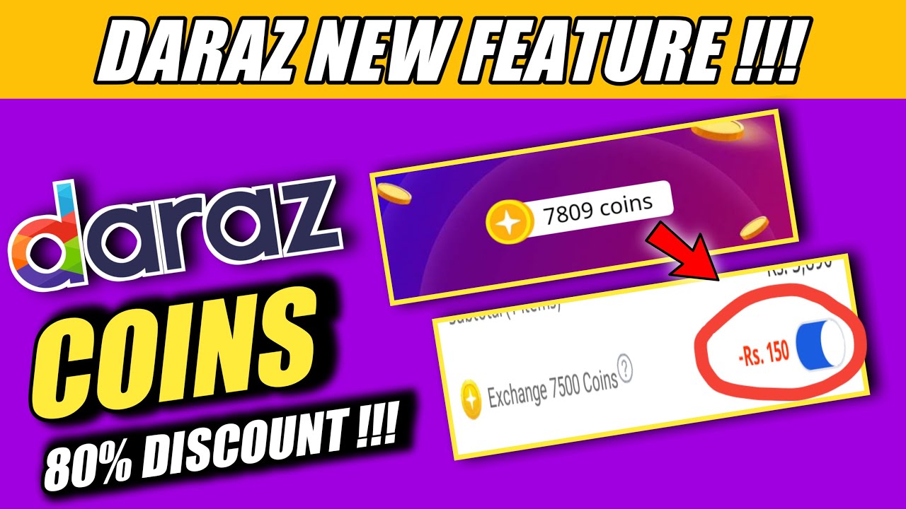 How to redeem Daraz Coins | How to collect daraz.pk Coins