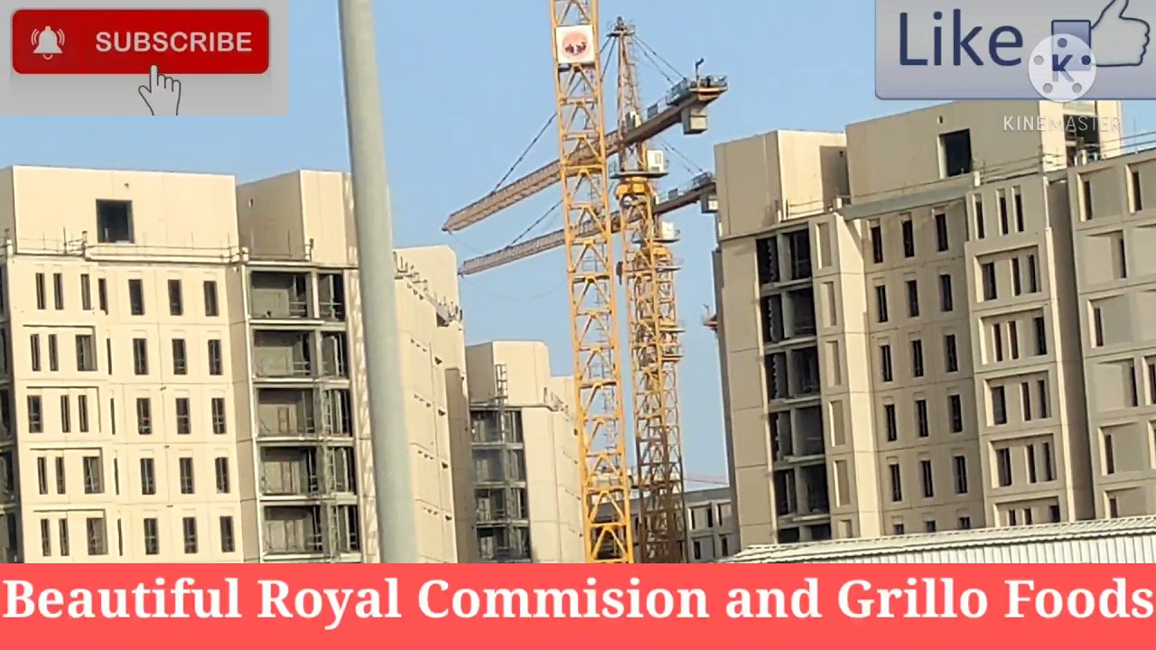 Grillo Al Jubail Restaurant And Beautiful Royal Commission Youtube