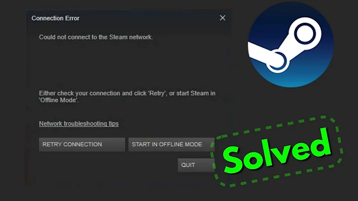 Fix steam connection error could not connect to the steam network problem solved 2022