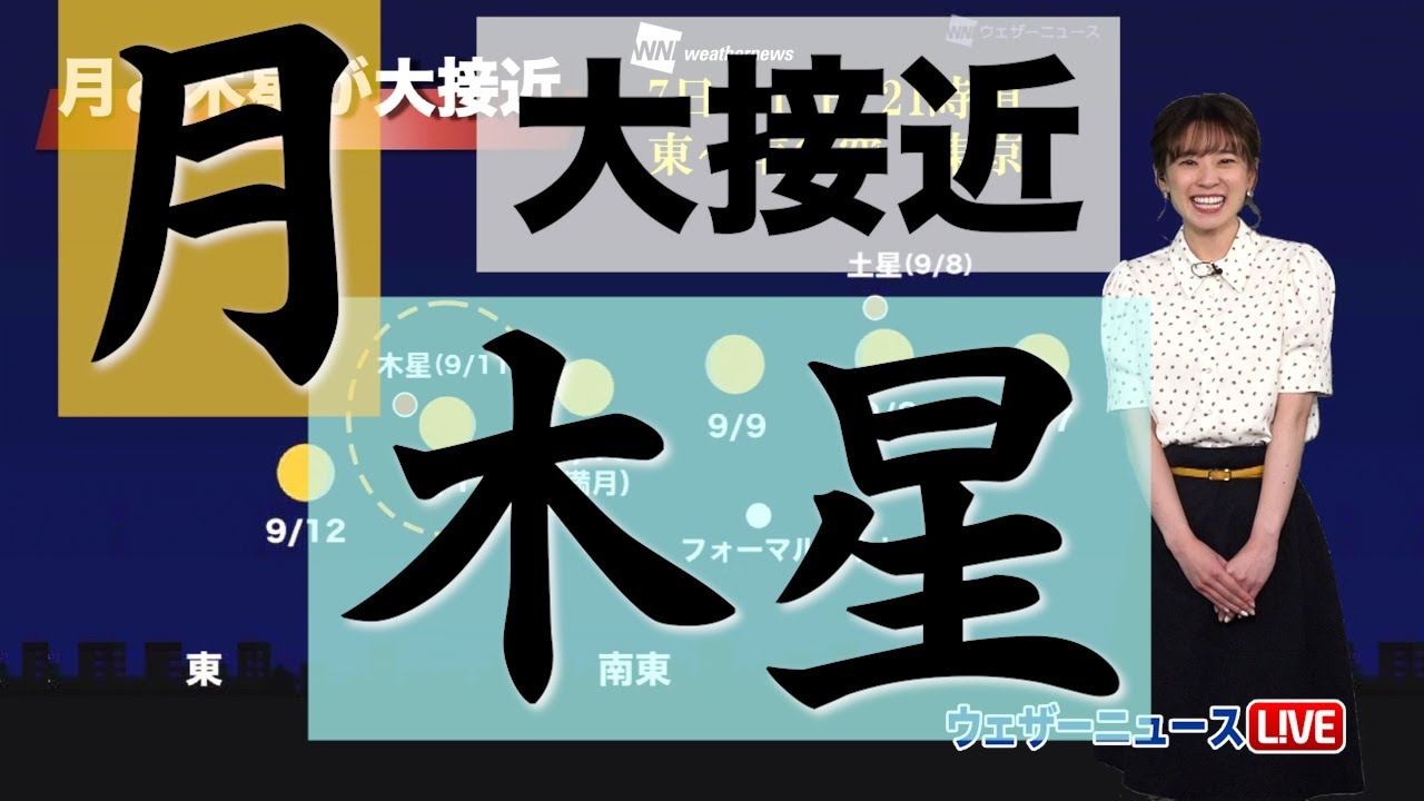 今夜、月と木星が大接近 - YouTube