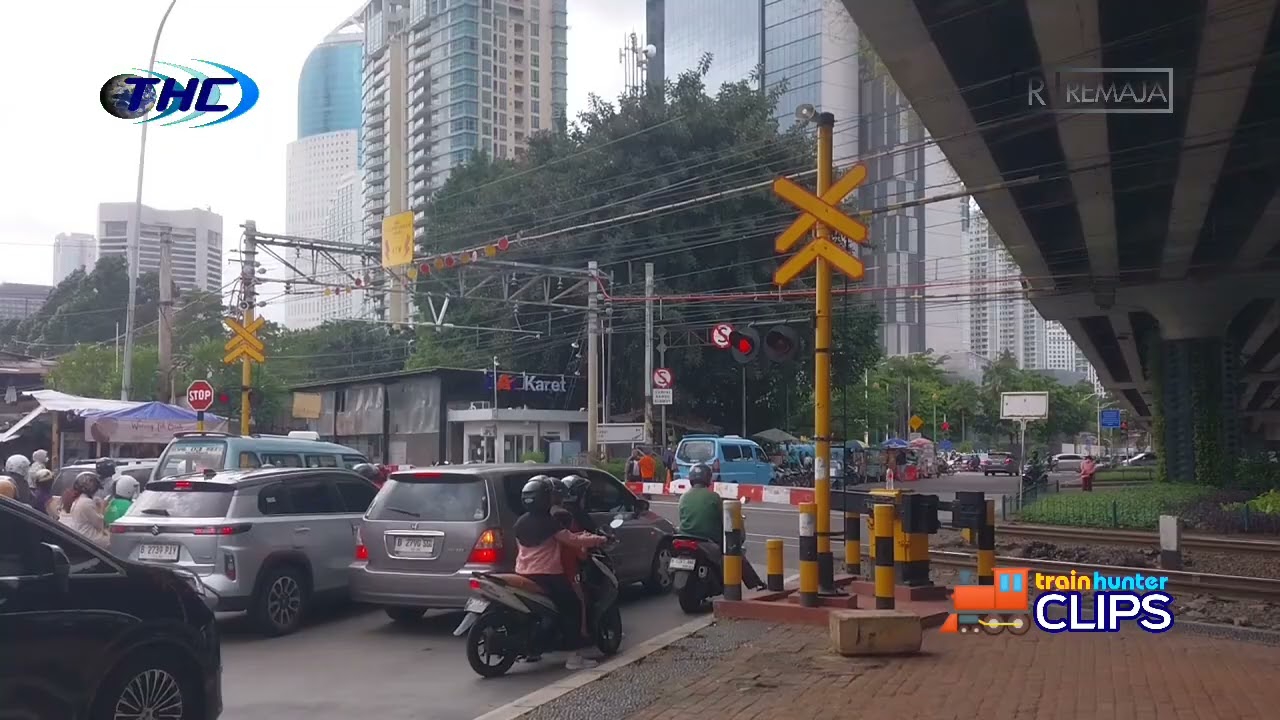 NEW ALARMS JPL 1 Kebon Melati Karet Tanah Abang | TRAIN HUNTER PLUS 