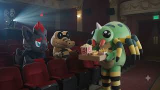 Pokemon Mascots At The Movies #1 (Costumed Characters At 35mm Cinema) @chaoemperorproduction