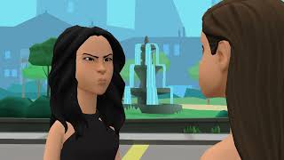 Amelia Meets Claudette Covin again In Plotagon
