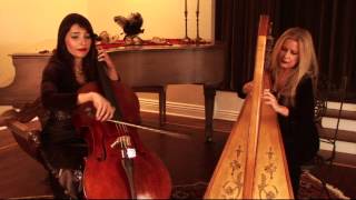 ANGELS OF VENICE, Pachelbel's Canon, Carol Tatum Harp with cello chords